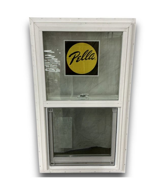 53424 White Vinyl Single Hung Window 23-1/2"W x 41-3/4"H