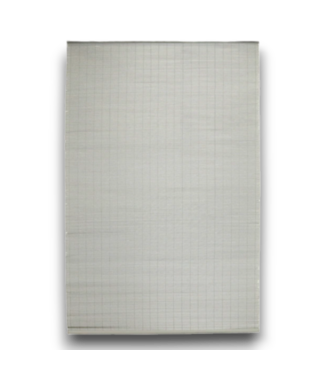 53427 48"x 72" Gray Light Filtering Cordless Roller Shade