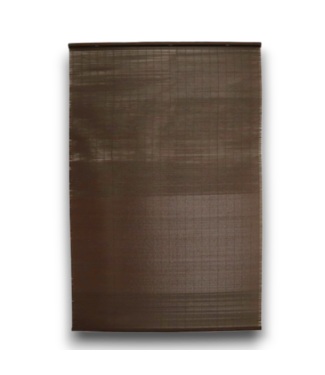 53431 72"x72" Mocha Light Filtering Cordless Roller Shade