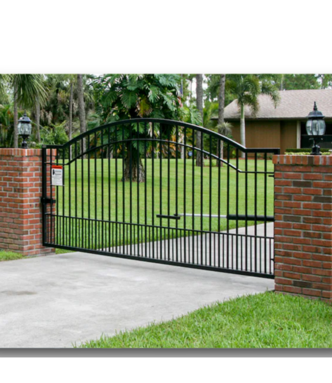 53422 Single Swing Universal Battery Driveway Gate Opener Kit 16'