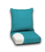 53436 Lake Blue Leala Deep Seat Patio Chair Cushion