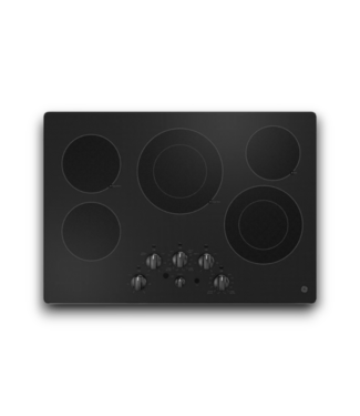 53454 30" 5-Burner Smooth Surface Blk Electric Cooktop Top