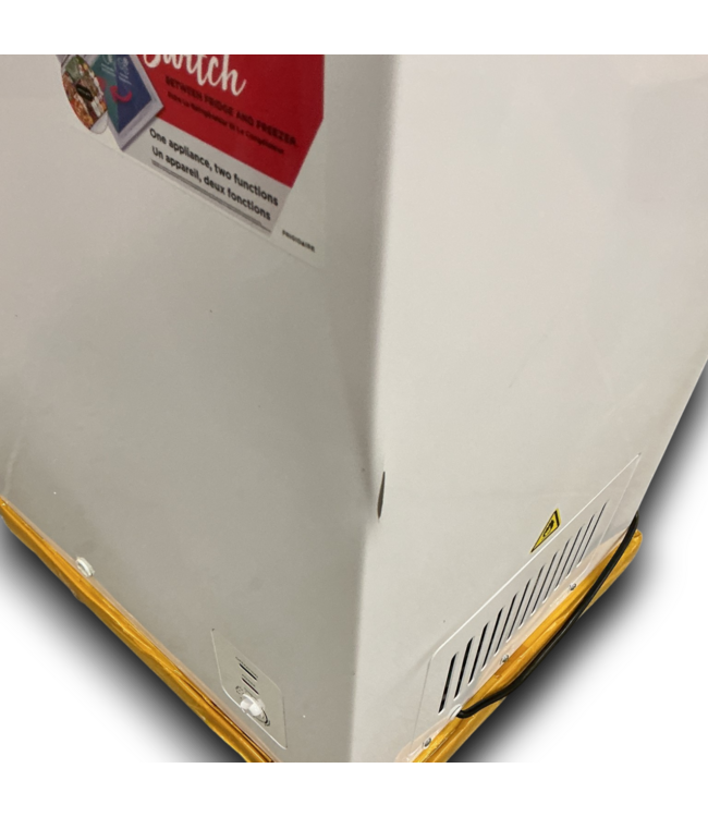 53447 White Garage Chest Freezer. 3.5 Cubic Ft. Capacity