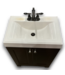 53455 Espresso Single Sink Bathroom Vanity 24"W