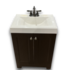 53455 Espresso Single Sink Bathroom Vanity 24"W