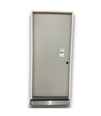 53457 Utility Steel Primed Prehung Exterior Door 36 x 80