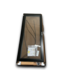 53471 32x81 Black Aluminum Reversible Hinge Storm Door