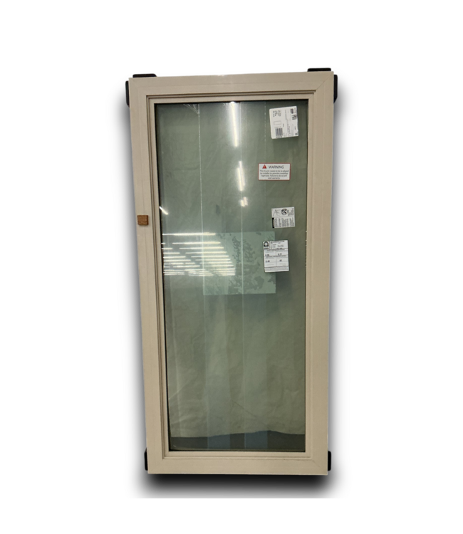 53472 Tan Vinyl Fixed Window 30.25" x 63.25"