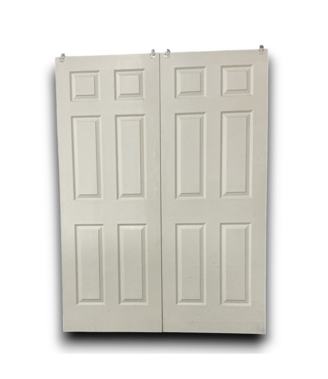 53475 Hollow Core Closet Sliding Doors Set of 2 (59.5" x 79.5")