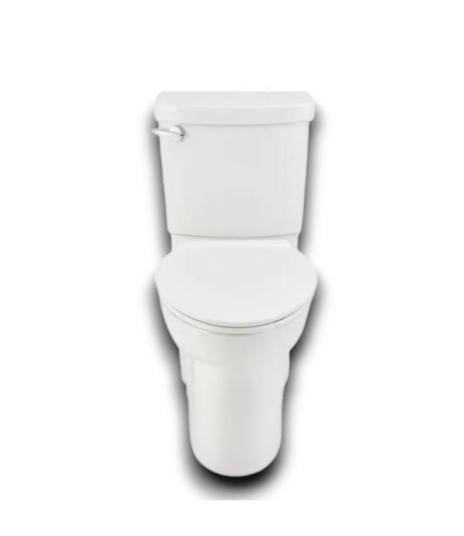 53483 White Elongated Chair 2-Piece Toilet