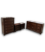 53487 Merlot Cherry Bedroom Furniture Set of 4 pcs