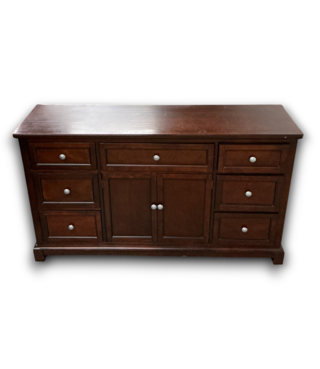 53487 Merlot Cherry Bedroom Furniture Set of 4 pcs