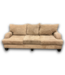 53477 Brown Suede Sofas Set of 2
