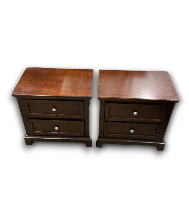 53487 Merlot Cherry Bedroom Furniture Set of 4 pcs