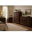 53487 Merlot Cherry Bedroom Furniture Set of 4 pcs