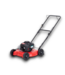 53490 20-Inch Red Gas Push Lawn Mower with 125-cc
