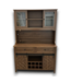 53502 Chestnut Farmhouse Bar Cabinet 47.25"W