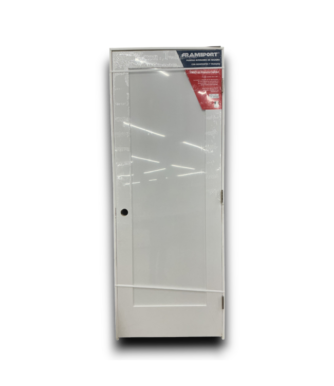 53503 Single Panel Solid Core Prehung Interior Door 30 x 80