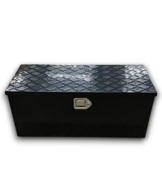 53508 Black Diamond Plate Aluminum Toolbox 35"W