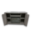 53511 Iron Oak Freestanding Infrared Electric Fireplace 48"