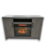 53511 Iron Oak Freestanding Infrared Electric Fireplace 48"