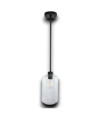 53515 Black 1-Light Pendant Light