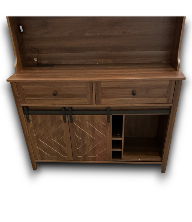 53502 Chestnut Farmhouse Bar Cabinet 47.25"W