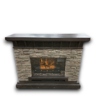 53516 Sedona Freestanding Infrared Electric Fireplace