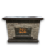 53516 Sedona Freestanding Infrared Electric Fireplace