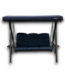 53517  Navy Blue Outdoor 3-Person Swing