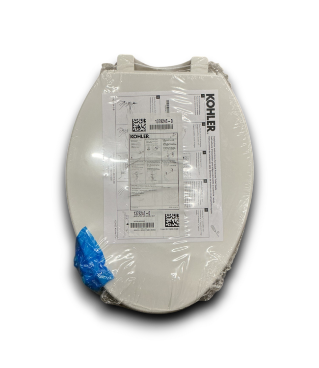 53519 Soft Close White Elongated Toilet Seat