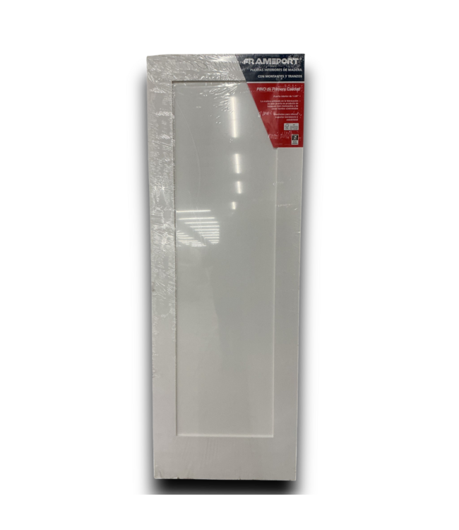 53524 Shaker Flat One Panel Interior Slab Door 28 x 80