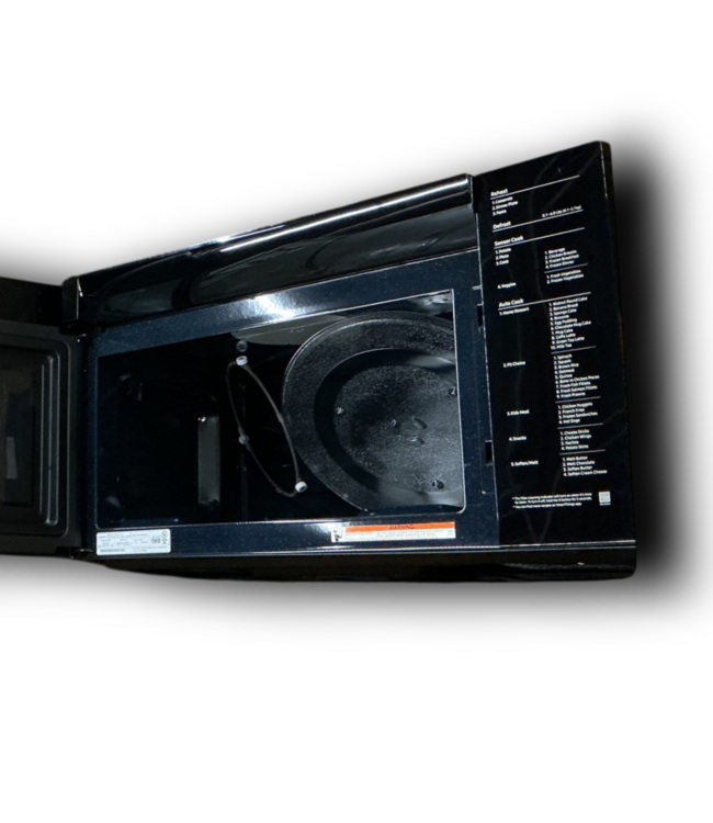 53523 Black Smart Over the Range Microwave Oven 2.1 cu. ft.