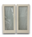 53529 Off-White Full-Lite Pocket Doors Set of 2 (36" x 80")