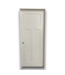 53531 White Prehung Interior Door 32x79 3-Panel RH Swing