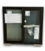 53537 Dark Brown Vinyl Horizontal Slider Window 35x35"