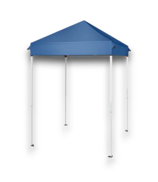 53538 Rectangle Blue Pop-up Canopy 5 x 5
