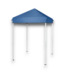 53538 Rectangle Blue Pop-up Canopy 5 x 5