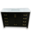 53539 Luxe Noir Single Bathroom Vanity w/Top 49"W