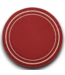 53546 Essentials Brick/Ivory Round Area Rug 8' x 8'