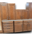 53542 Sedona Chestnut Cabinet Set of 19-pcs