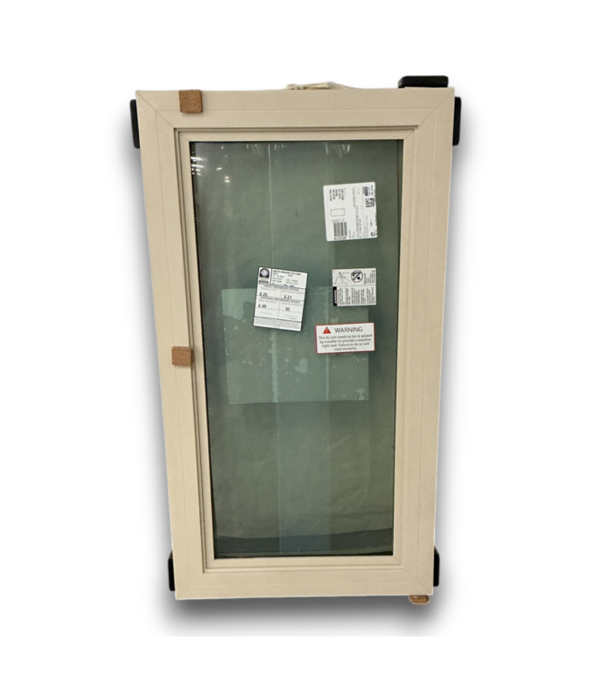 53562 Almond Casement Window (Fixed) 23"W x 42"H
