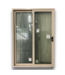 53563 Almond Sliding Patio Door 59"W x 82"H