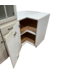 53565 Albastar White Cabinet Set of 17-pcs