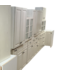 53565 Albastar White Cabinet Set of 17-pcs