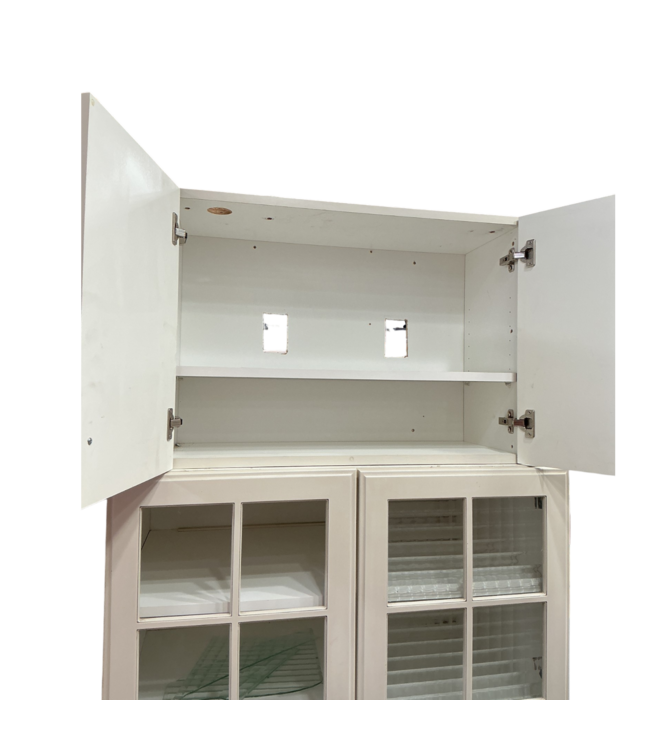 53565 Albastar White Cabinet Set of 17-pcs
