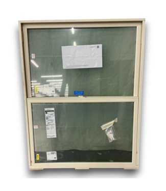 53571 Tan Vinyl Vertical Slider Window 47.5" x 61"