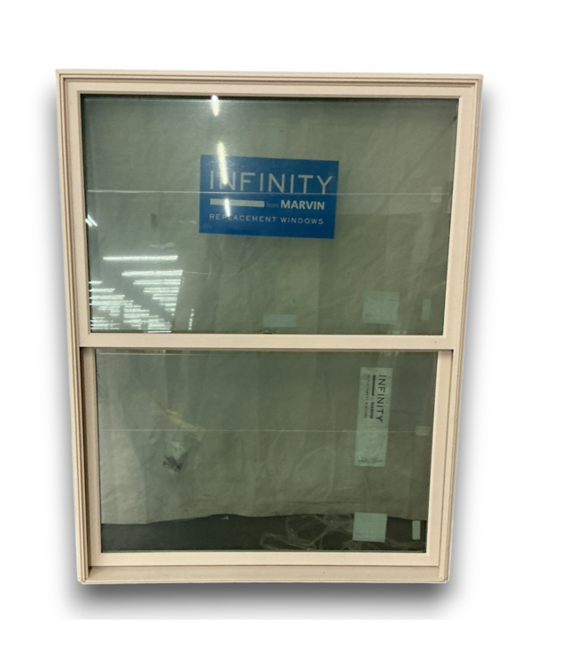 53571 Tan Vinyl Vertical Slider Window 47.5" x 61"