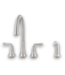 53574 Stainless Steel 2-Handle Faucet with Side Sprayer