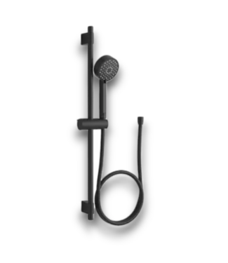 53581 Matte Black Shower Faucet Bar System